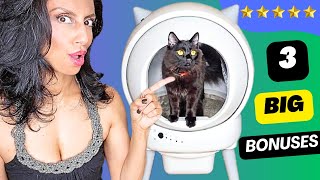 ⏳Cutest box on the market! 🚨Limited Time Deal - E2 Self Cleaning Litter Box ✅FULL REVIEW!