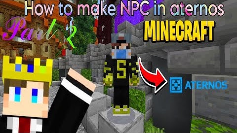 How to Add NPCs in Your Minecraft Server💀 (Aternos 1.21.8 Guide)
