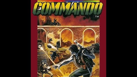 Commando. Arcade and Atari 2600