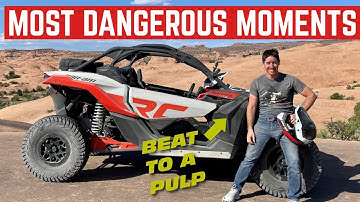 Most DANGEROUS Moments In MOAB... This Video Made My PALMS SWEAT!