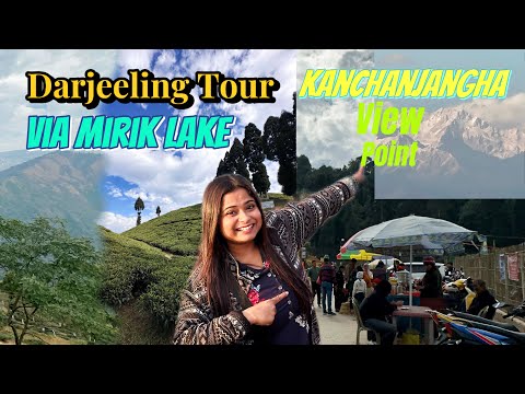 Darjeeling tour plan || Day 1 vlog || Mirik lake to darjeeling || #darjeeling