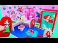 МИНИ дом Семейки Русалки Ариэль Куклы ЛОЛ Сюрприз! Мультик LOL Surprise toy DIY Miniature Dollhouse