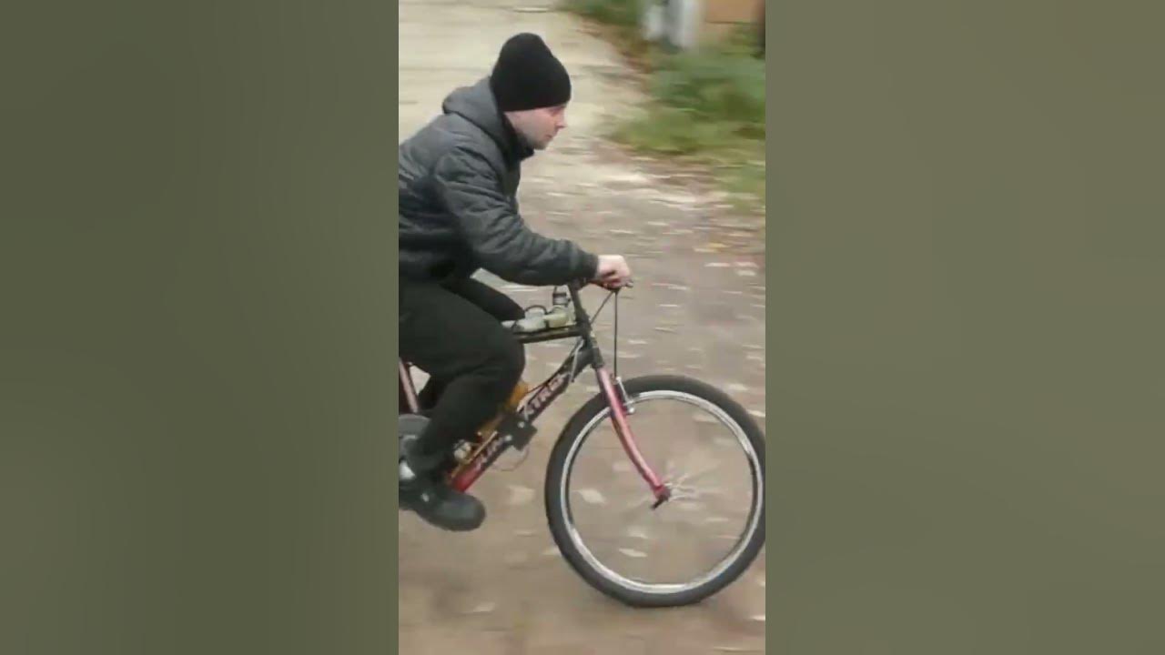 Самодельный мопед из бензопилы - YouTube