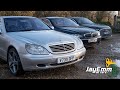 £3,000 Mercedes vs £10,000 BMW vs £90,000 Audi - LWB Luxury Saloon Showdown! Part 1