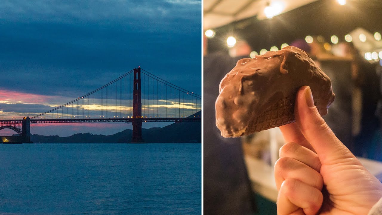 ICECREAM TACOS & THE GOLDEN GATE BRIDGE [San Francisco, USA]