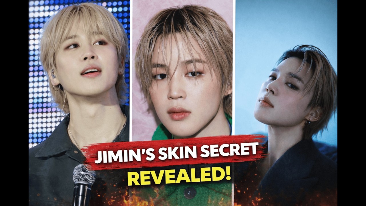 Идеальная кожа Чимина — как K-pop айдолы поддерживают безупречную кожу!