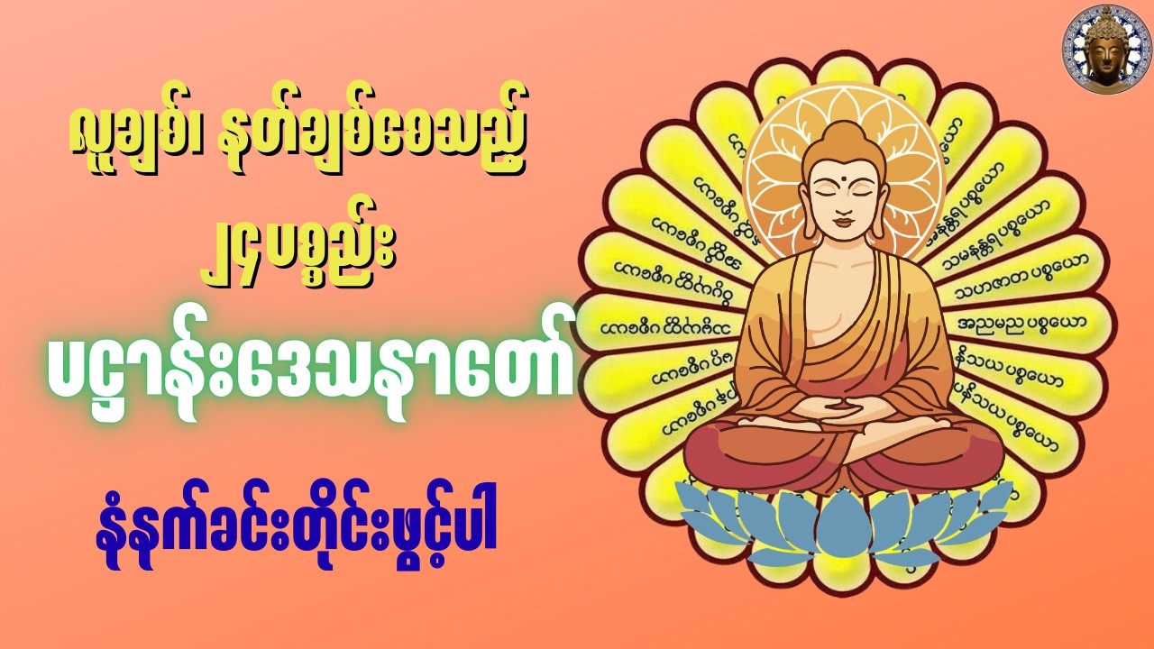 လူချစ်နတ်ချစ်စေသည့် ပဋ္ဌာန်းဒေသနာတော် #buddha #တရားတော် #တရား #ပဌာန်း #ပဋ္ဌာန်း #၂၄ပစ္စည်း #dhamma
