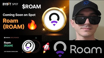 $ROAM - ROAM TOKEN CRYPTO COIN HOW TO BUY TGE BYBIT HOTCOIN KUCOIN SOLANA WIFI WEROAM APP METABLOX