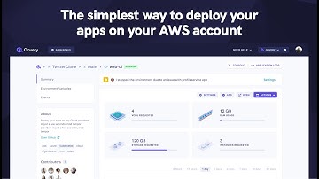 The simplest way to deploy your apps on your AWS account