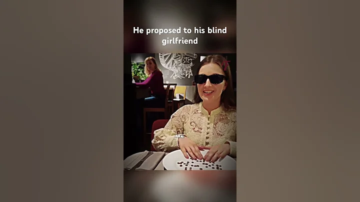 This is so beautiful 🥺#real #hurt #blind #proposal #marriage #couple