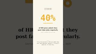 1 in 4 jobs on LinkedIn are 'ghost jobs' — you're not imagining it #Shorts