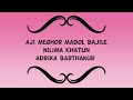 Aji Meghor Madol Bajile | Nilima Khatun | Adrika Barthakur Mp3 Song