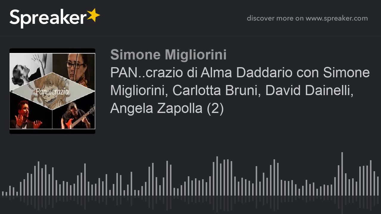 PAN..crazio di Alma Daddario con Simone Migliorini, Carlotta Bruni, David Dainelli, Angela Zapolla (
