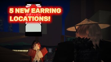 5 NEW Earring Locations ?! | DSBA Demon Slayer Burning Ashes