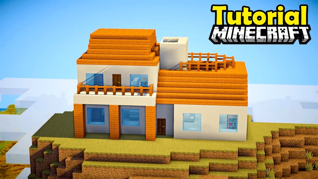 Minecraft: CONSTRUINDO UMA CASA NA MONTANHA - como construir no