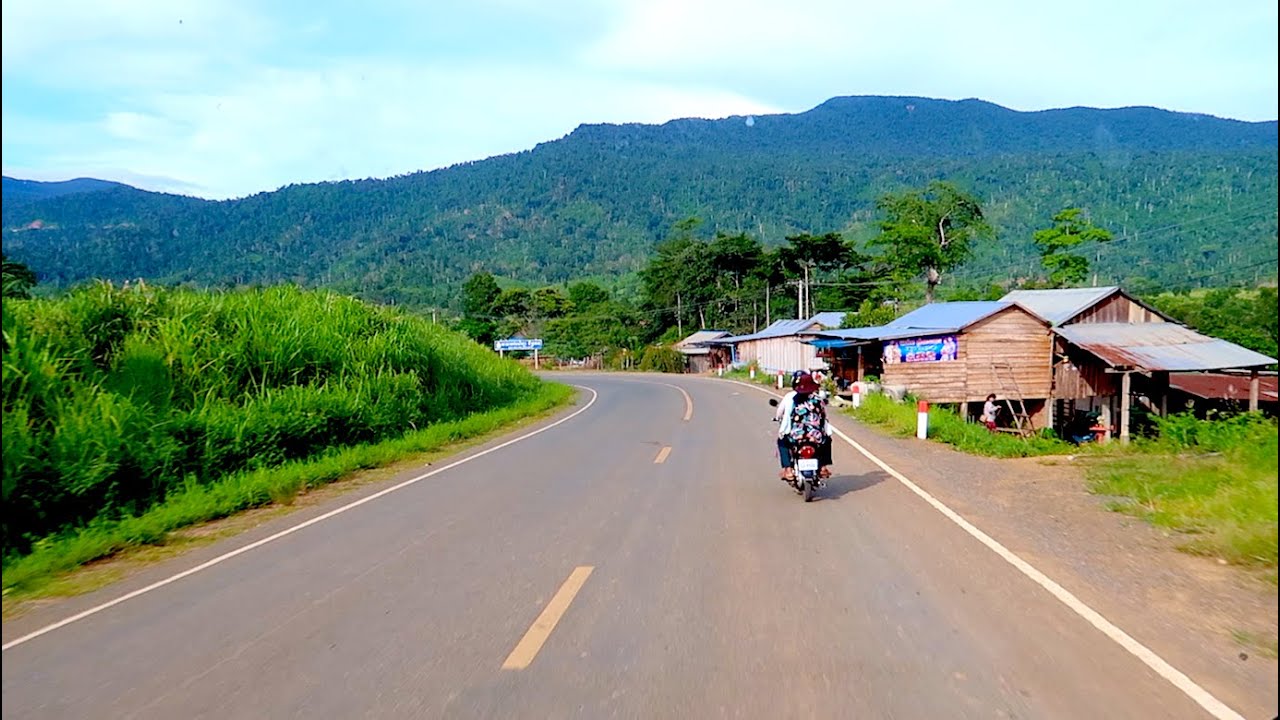 On the way to Phnom 1500 at Veal Veng District YouTube
