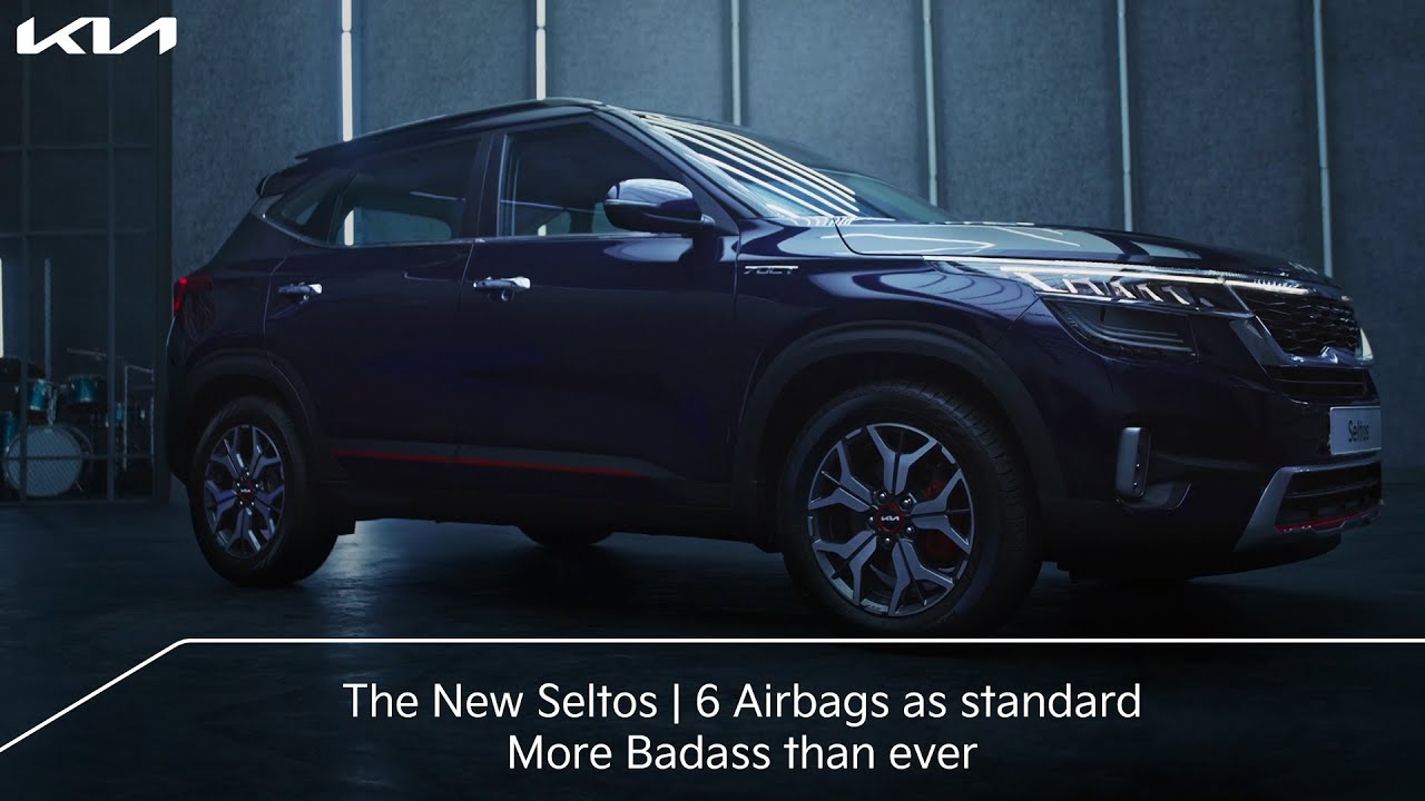 The New Seltos 6 Airbags as standard More Badass than ever YouTube