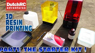Resin Printing PART 1: What do you actually need?? - Resin Printing Starter Kit :)