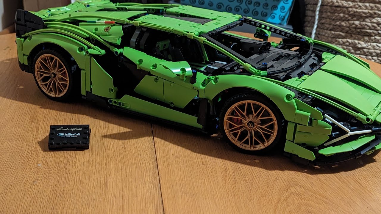 Lamborghini and Lego unveil eagerly awaited Lego Technic Lamborghini Sián  FKP 37 kit - Global Design News