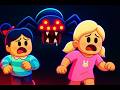 MIMI e NATHY enfrentam a ARANHA GIGANTE no Roblox Spider 🕷️😱