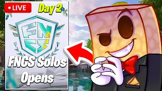 🔴LIVE - SOLO FNCS OPENS (Fortnite)