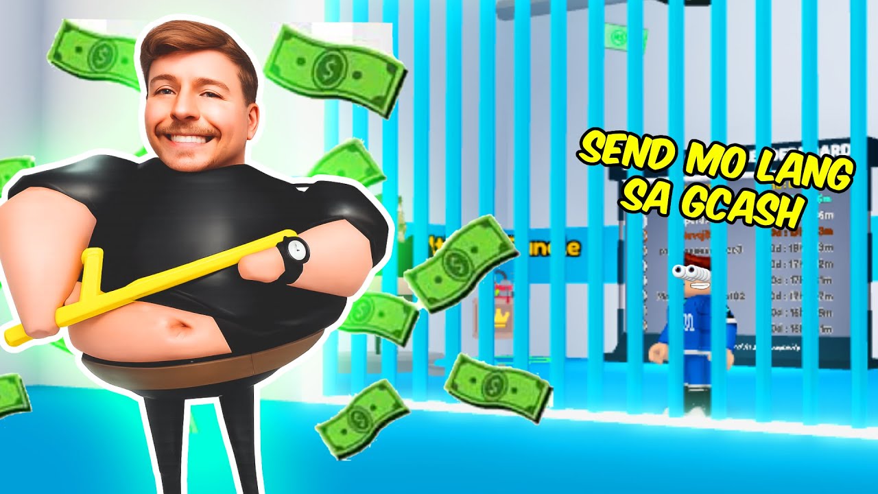 Escape ROBLOX Mr. Beast PRISON! (Tagalog)