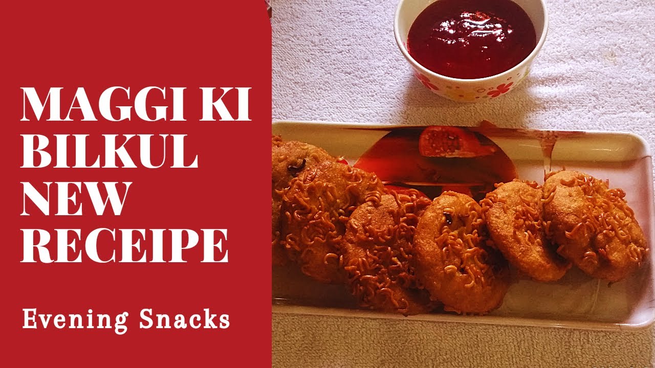 Maggi Snacks Receipe Atta Aur Maggi se banaye Evening snacks Receipe