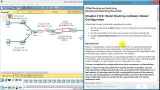 Chapter 2 Practice Skills Assessment   PT for CCNA2-V6