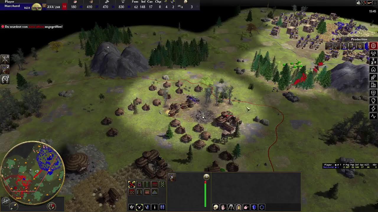 Comeback ! 0.AD MP 1v1s