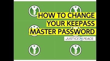 Change Your KeePass Master Password