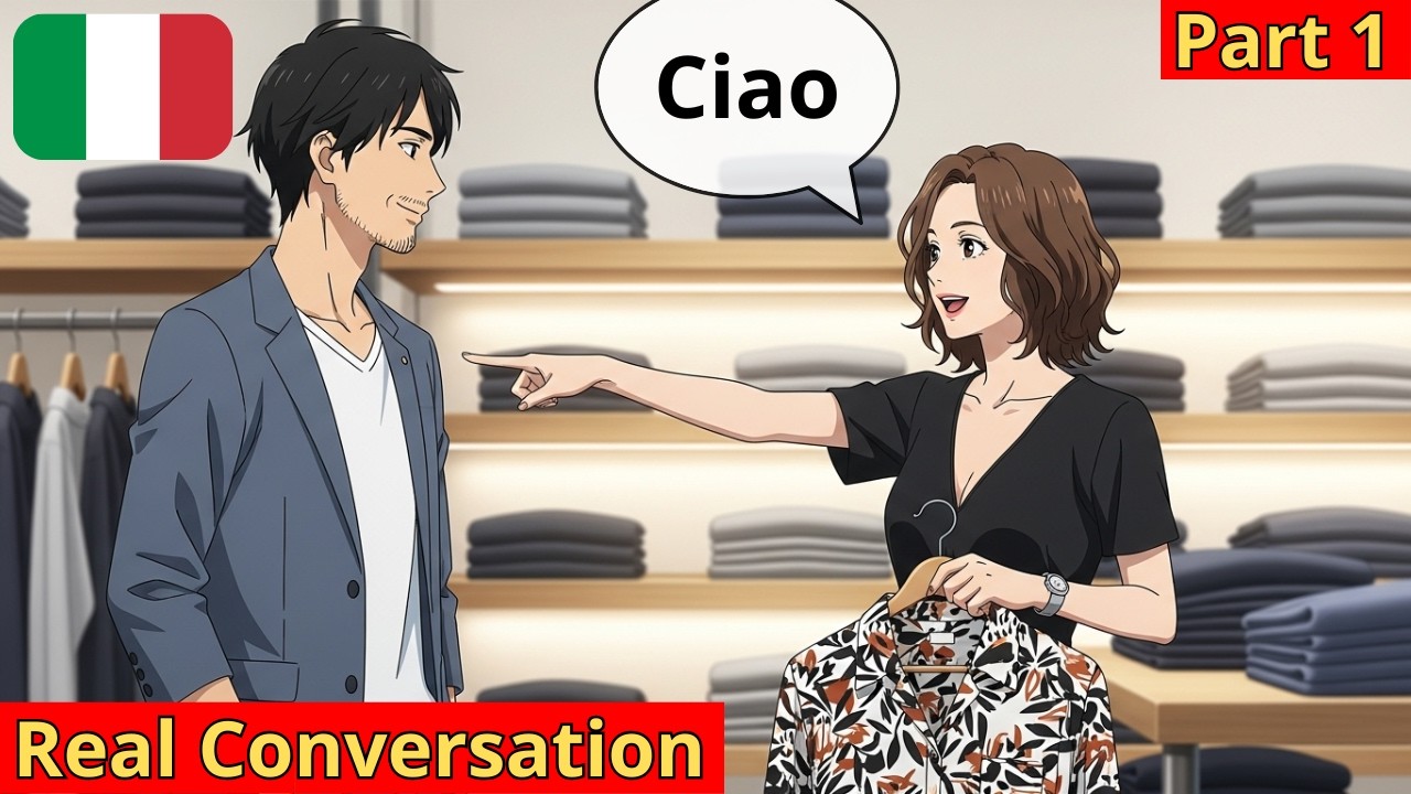 Представляем кого-то #1 | 10 Коротких Итальянских Диалогов | Итальянский для Начинающих | A1-A2-B1