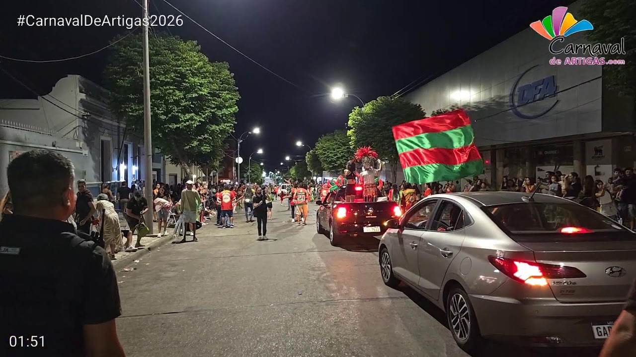 Ensayo Técnico de Escuela de Samba Barrio Rampla 