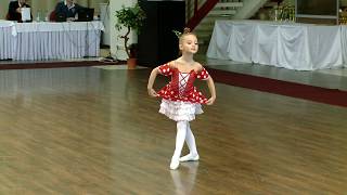 : Anastasia. 6 years. Khachaturian / Variation from Chipollino Ballet