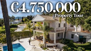 Inside a €4.750.000 Elegant high end Mediterranean-style House in Sierra Blanca, Marbella | Drumelia