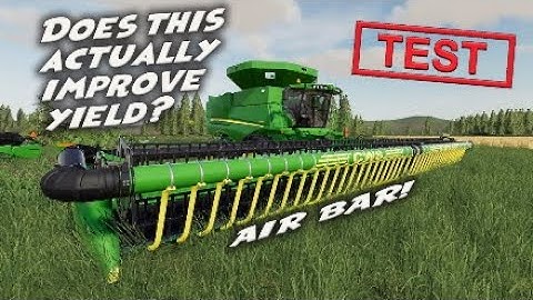 MOD TEST/CWS AIR BAR Header/Farming Simulator 19 PS4 FS19.