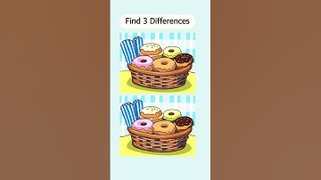 can you find 3 differences ?#quizsolvers #spotthedifference #quiz #shorts