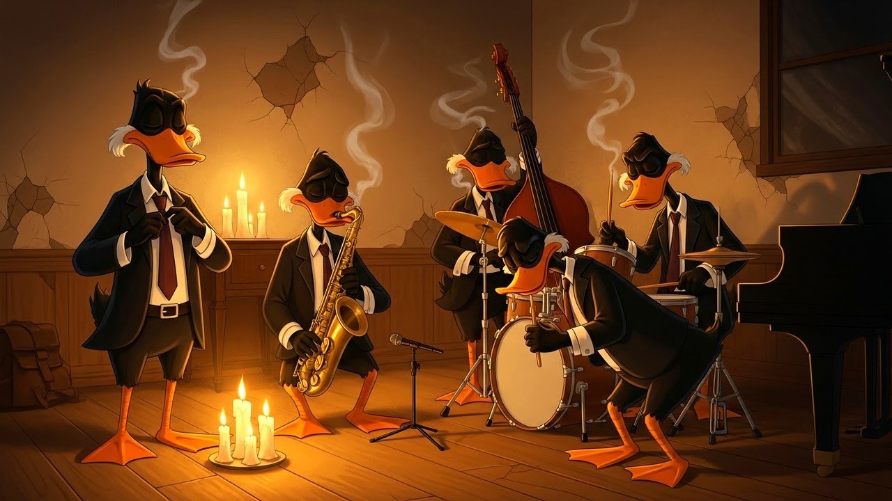 After Hours in Duck City: Smooth Noir Jazz for Creative Focus