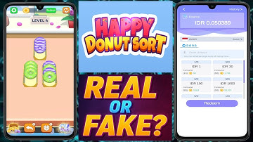 Happy Donut Sort Real Or Fake - Happy Donut Sort Legit Ba - Happy Donut Sort Withdrawal 