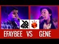 GENE (USA) vs EFAYBEE (FRA) | Grand Beatbox Battle 2015 |  FINAL