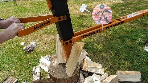 DIY Wood splitter - Thor