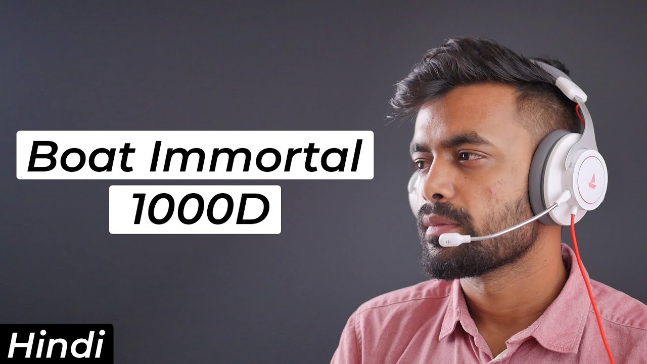 Boat Immortal 1000D Gaming Headphones Review - ₹2500