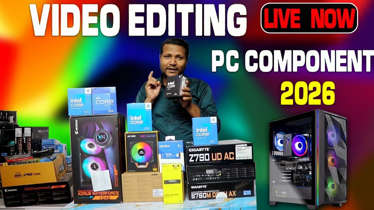 Pc Component Price 2026 Video Editing Pc Wedding Project Manoj 