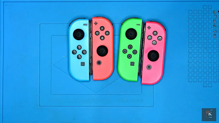 Repair/Restoration: 4 x Nintendo Joy Cons Stick Replacement and Shoulder Button Repair
