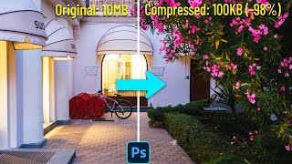 Compress Large Images In Photoshop Without Quality Degradation Photoshop Pro Tips