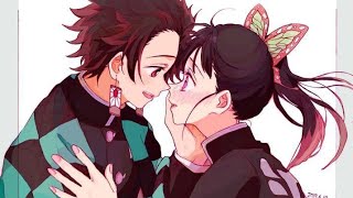 Tanjiro x Kanao /Demon slayer (Stereo Love)