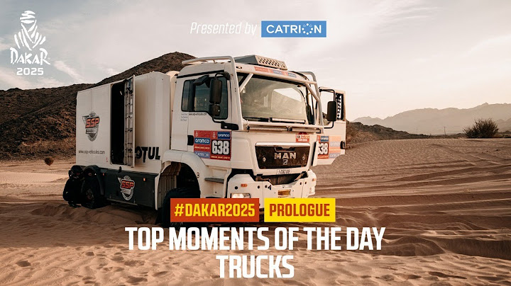 Trucks Top moments presented by Catrion - Prologue - #Dakar2025