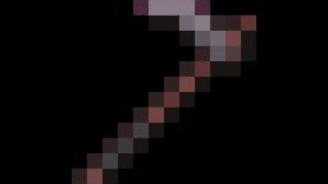 breaking a netherite hoe in 0,1 sec