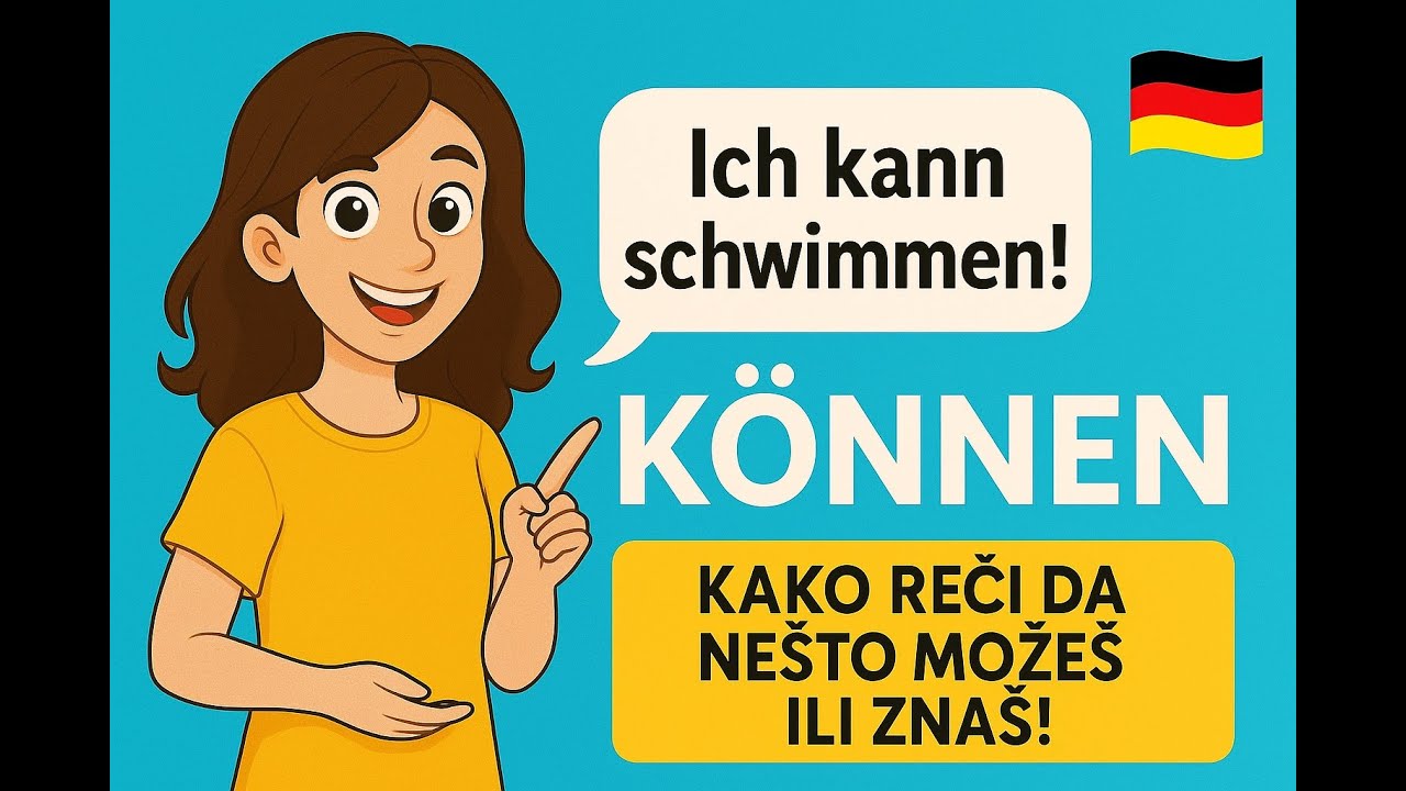 Modalni glagol KÖNNEN 🇩🇪 – kako reći da nešto možeš ili znaš! | Njemački A1