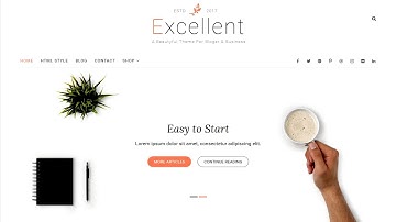 Excellent WordPress Theme One Click  Demo Setup