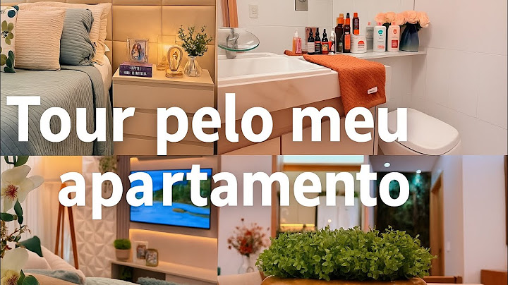 Tour pelo o meu apartamento !!